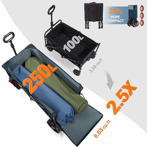 Collapsible Heavy Duty Outdoor Camping Wagon Cart