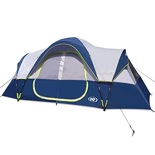 10 Person Family Camping Tent with Rainfly