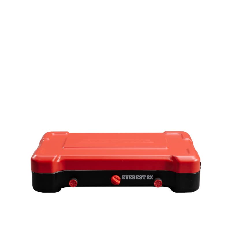 Portable 2 Burner Propane Camping Stove 40000 BTU