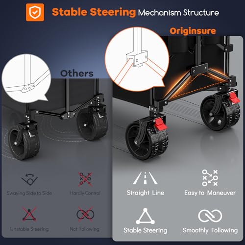 Heavy Duty Folding Camping Wagon Cart