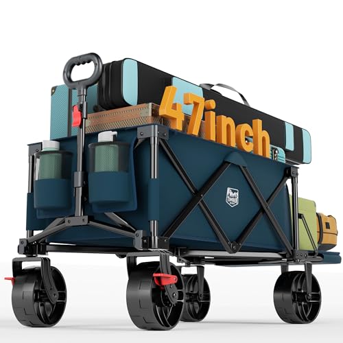 Collapsible Heavy Duty Outdoor Camping Wagon Cart