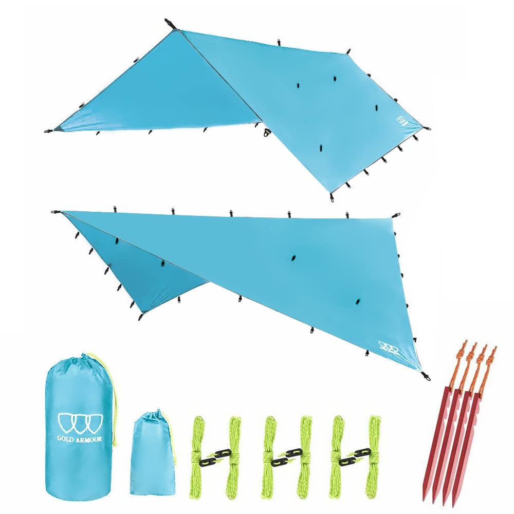 Waterproof Hammock Rain Fly Camping Tarp Shelter