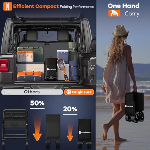 Heavy Duty Folding Camping Wagon Cart