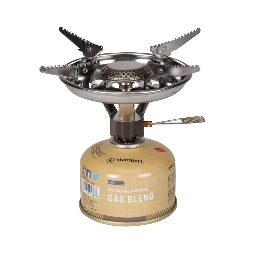 Stansport Single Burner Outdoor Portable Camping Stove