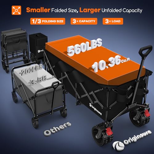 Heavy Duty Folding Camping Wagon Cart