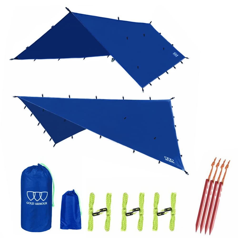Waterproof Hammock Rain Fly Camping Tarp Shelter