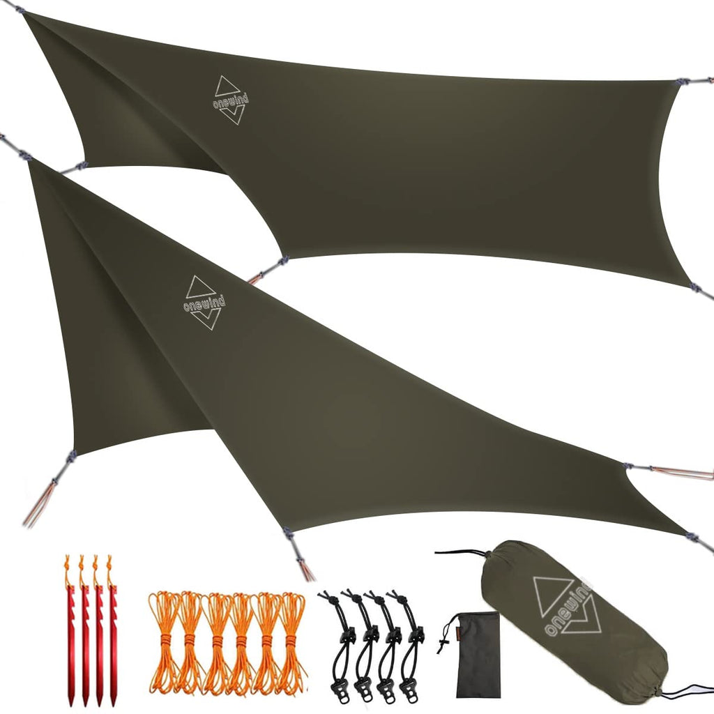 Ultralight Waterproof Hammock Camping Tarp Rain Fly