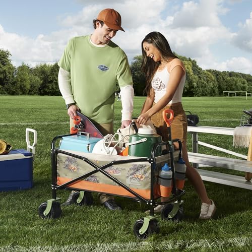 Heavy Duty Folding Outdoor Camping Wagon Cart