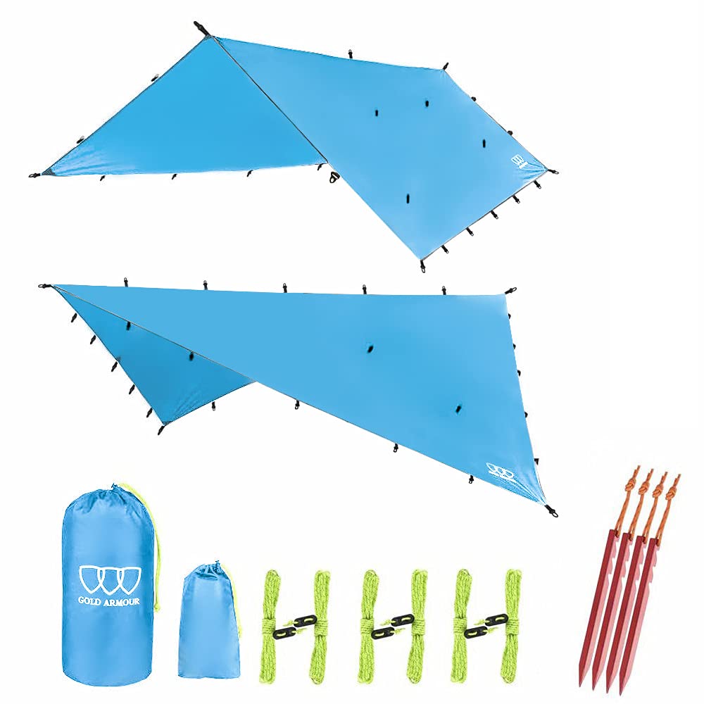 Waterproof Hammock Rain Fly Camping Tarp Shelter