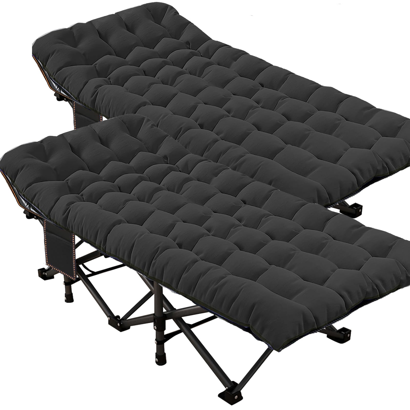 Portable Folding Camping Cot with Mattress