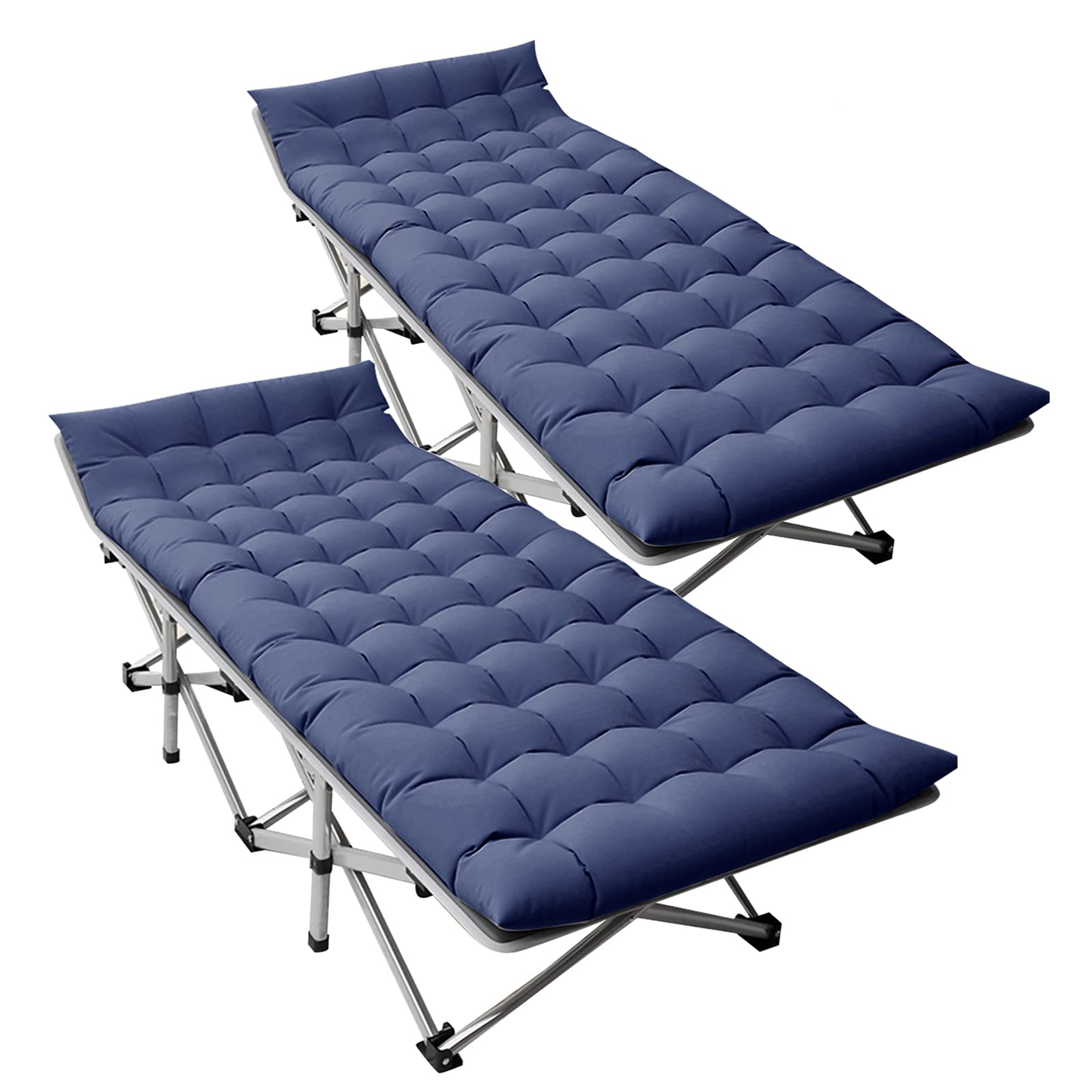 Portable Folding Camping Cot with Mattress