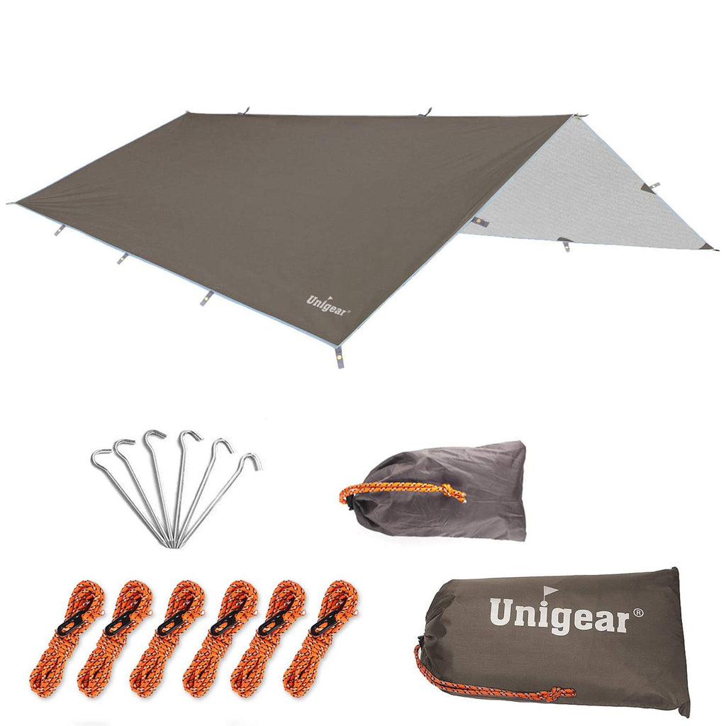 Waterproof Camping Tarp Rain Fly Shelter Cover