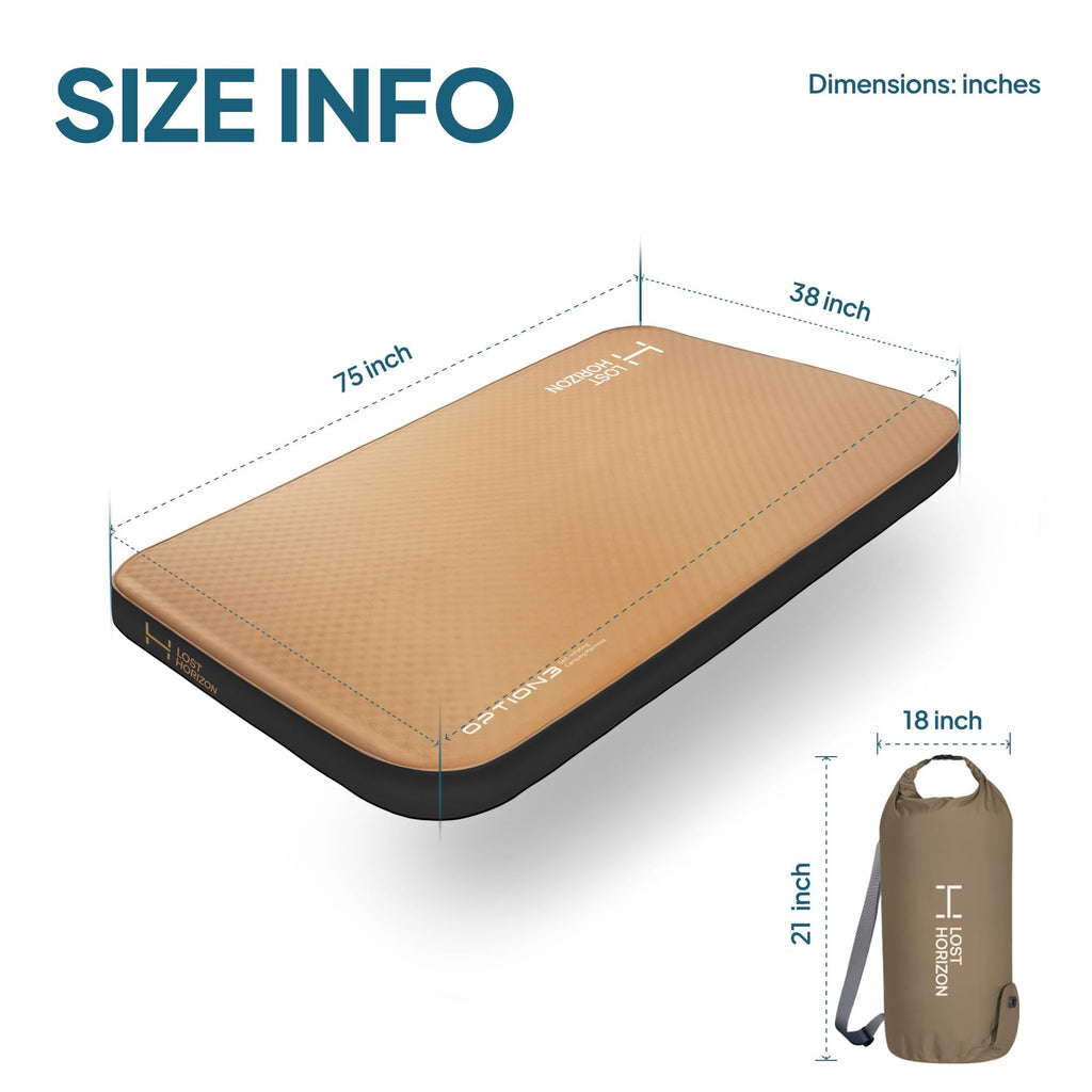 Self Inflating Camping Mattress Sleeping Pad