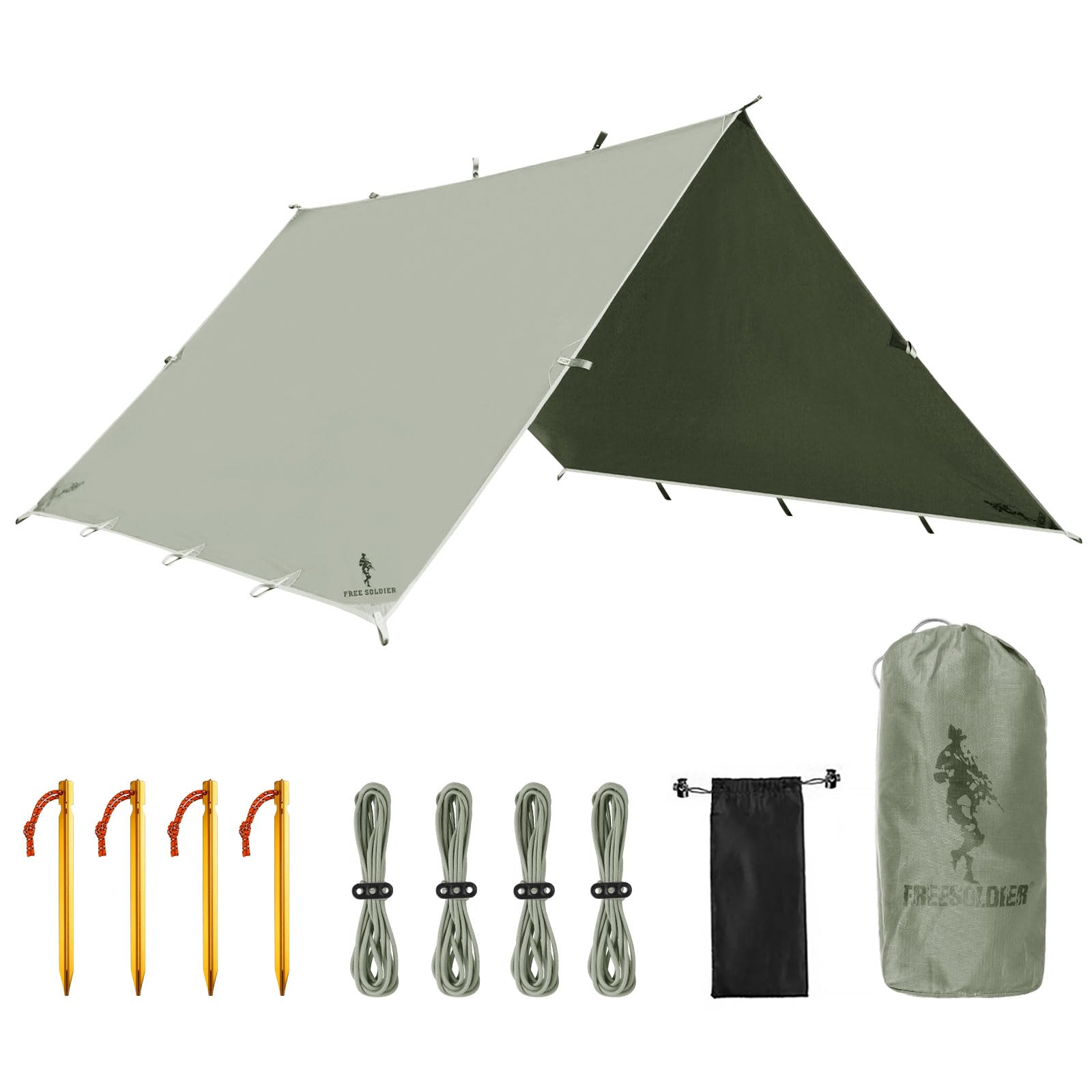Waterproof Portable Camping Tarp Shelter Awning