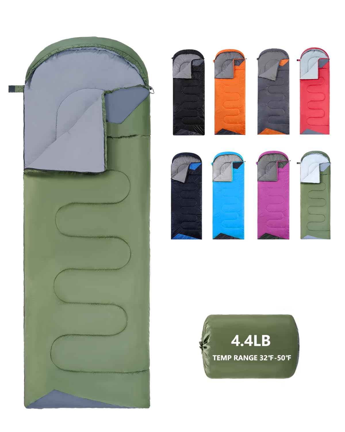 Waterproof Lightweight Cold Weather Sleeping Bag