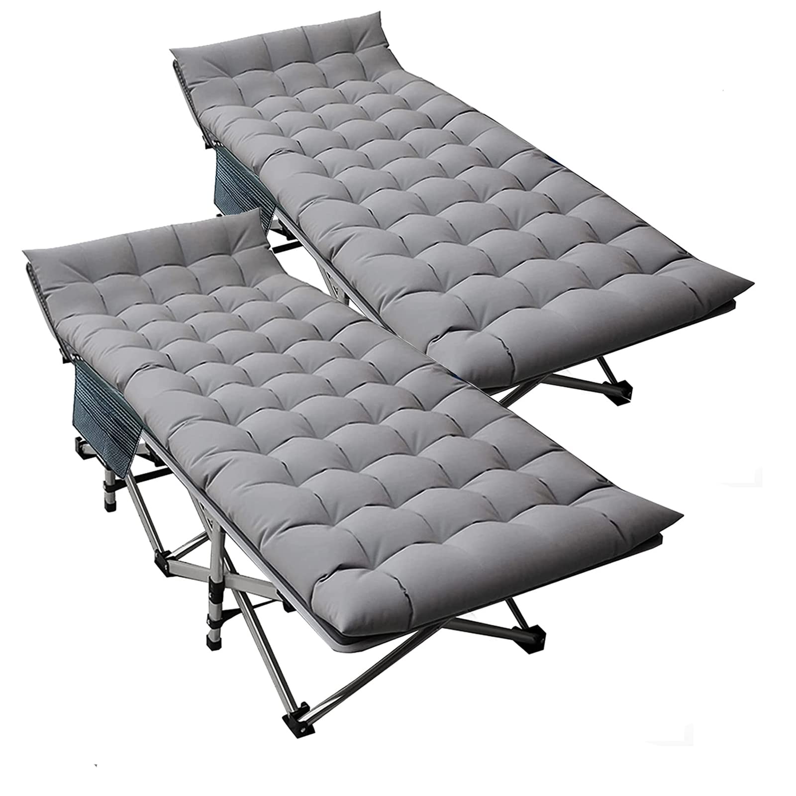Portable Folding Camping Cot with Mattress