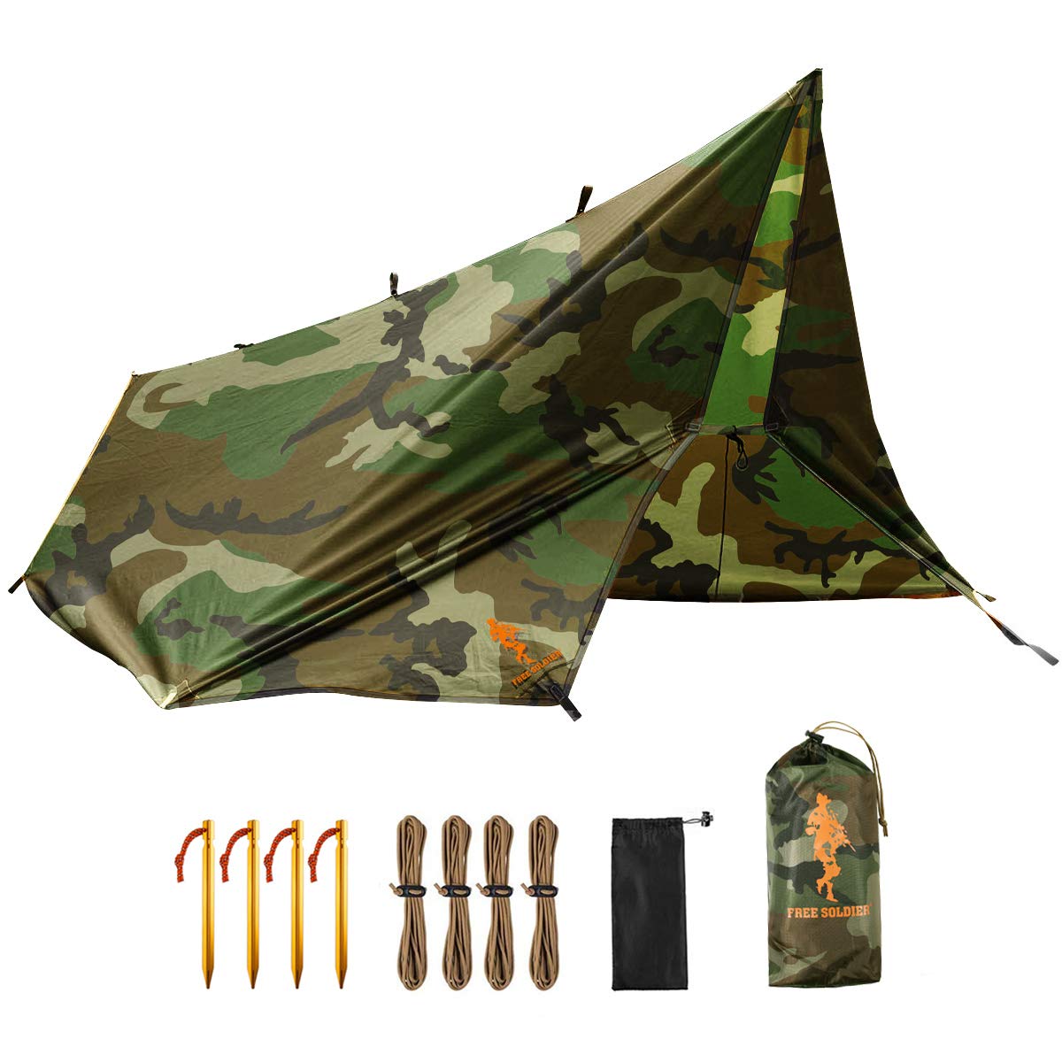 Waterproof Portable Camping Tarp Shelter Awning