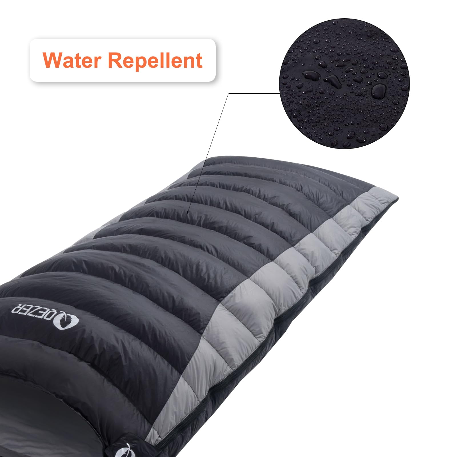 Ultralight Down Sleeping Bag for Camping Hiking