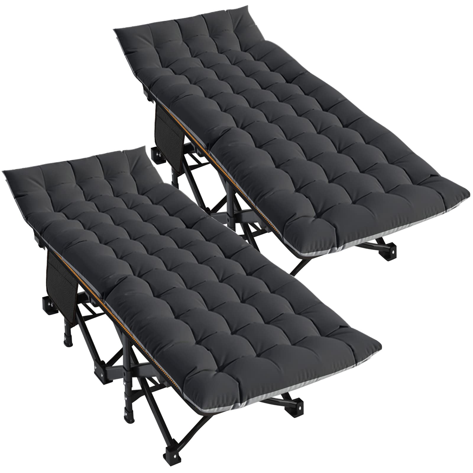 Portable Folding Camping Cot with Mattress