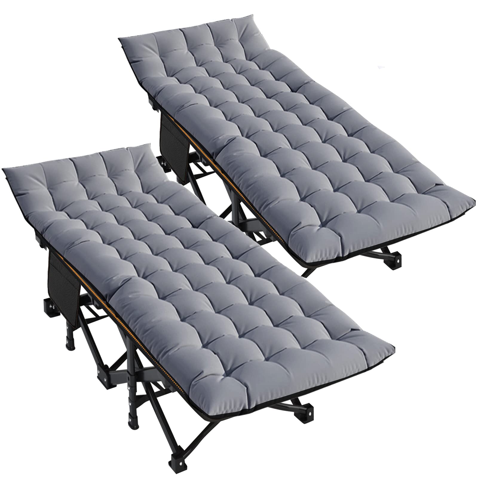 Portable Folding Camping Cot with Mattress