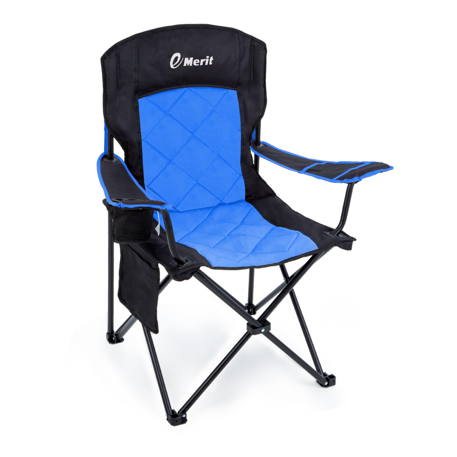 Heavy Duty Foldable Camping Chair with Cup Holder
