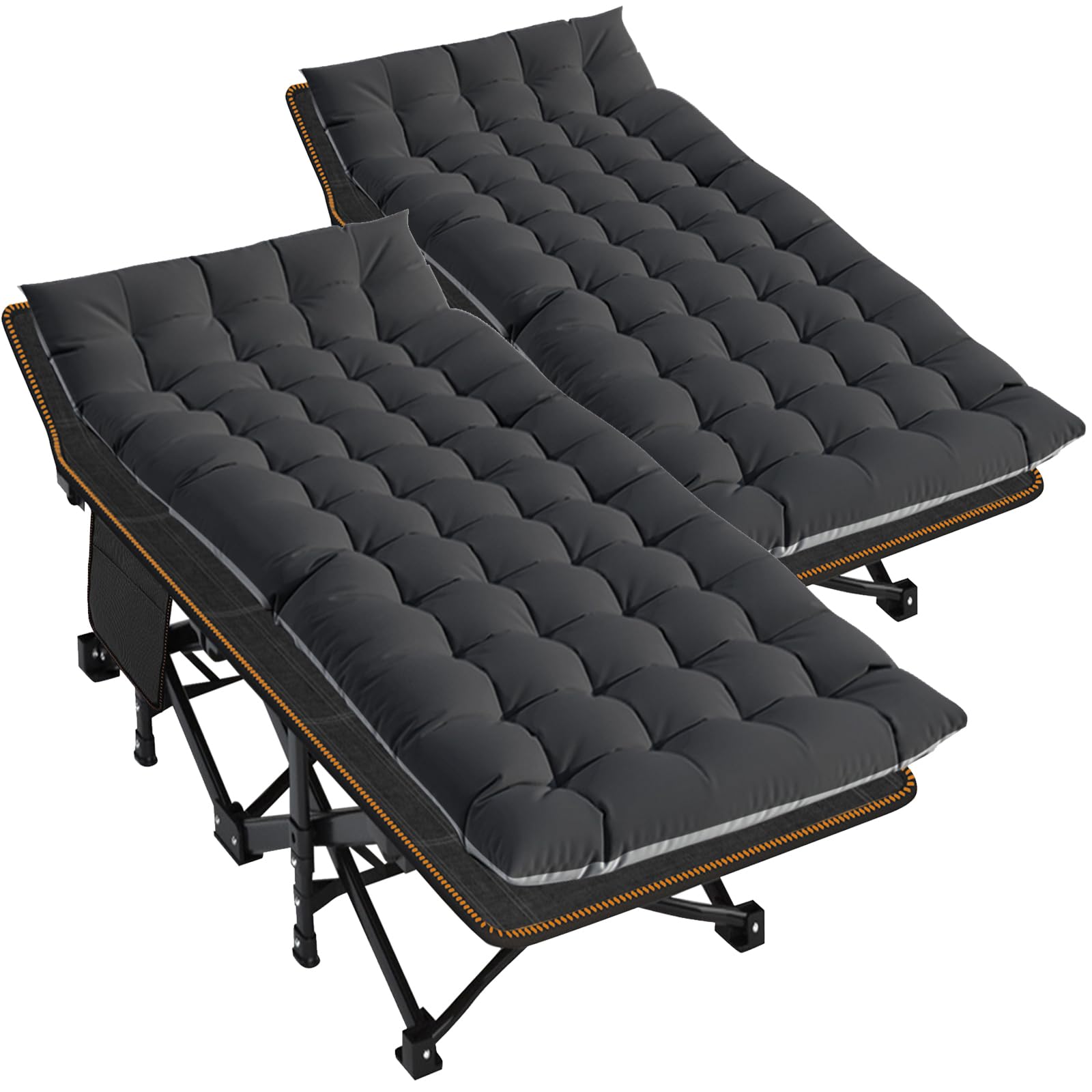 Portable Folding Camping Cot with Mattress