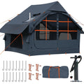 Inflatable Waterproof Camping Tent with Hand Pump