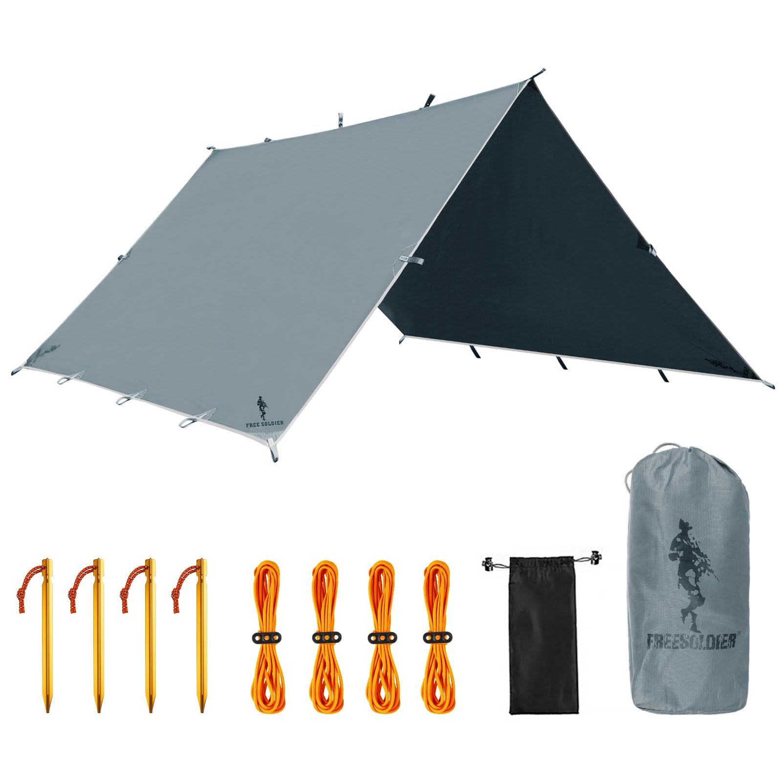 Waterproof Portable Camping Tarp Shelter Awning