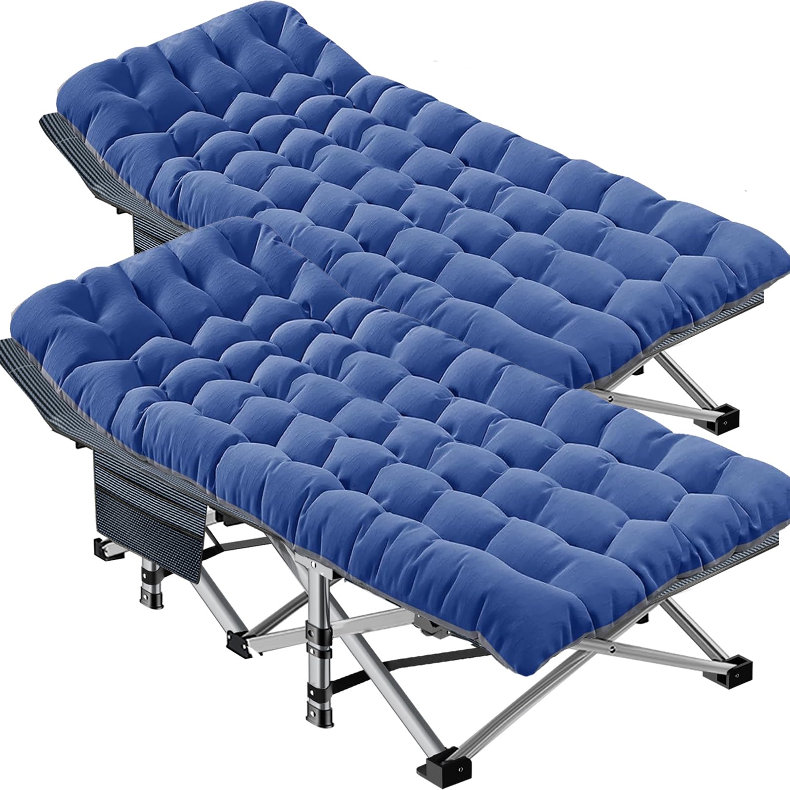 Portable Folding Camping Cot with Mattress