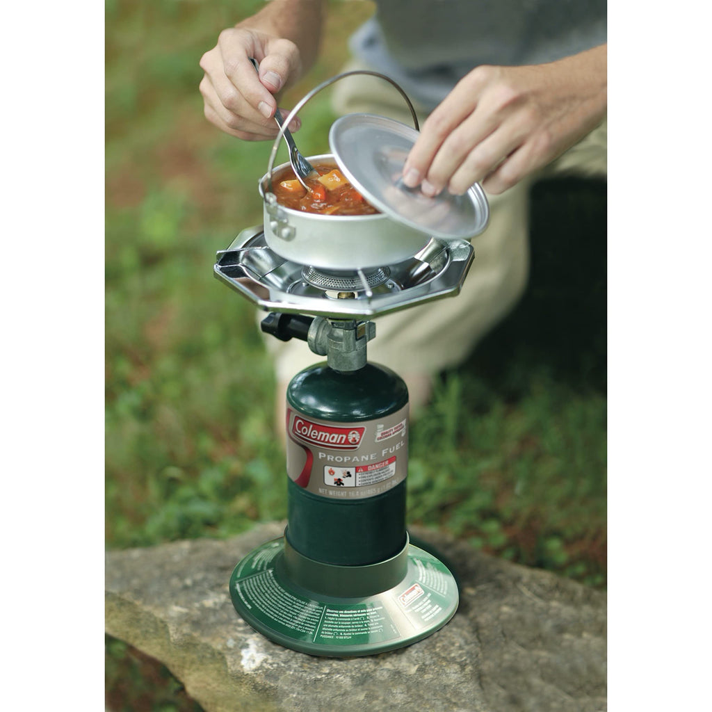 Portable Propane Camping Stove with Adjustable Burner