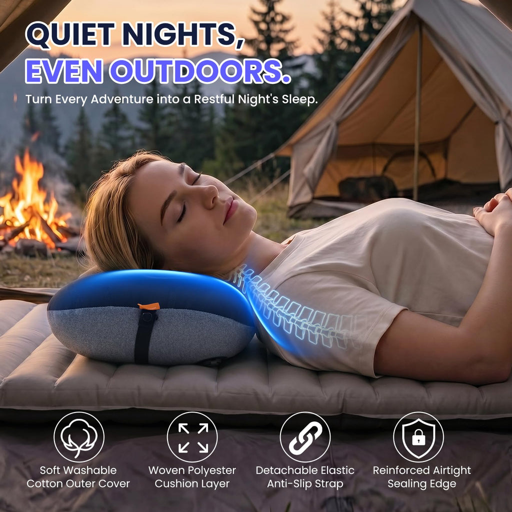Ultralight Inflatable Camping Pillow for Hiking