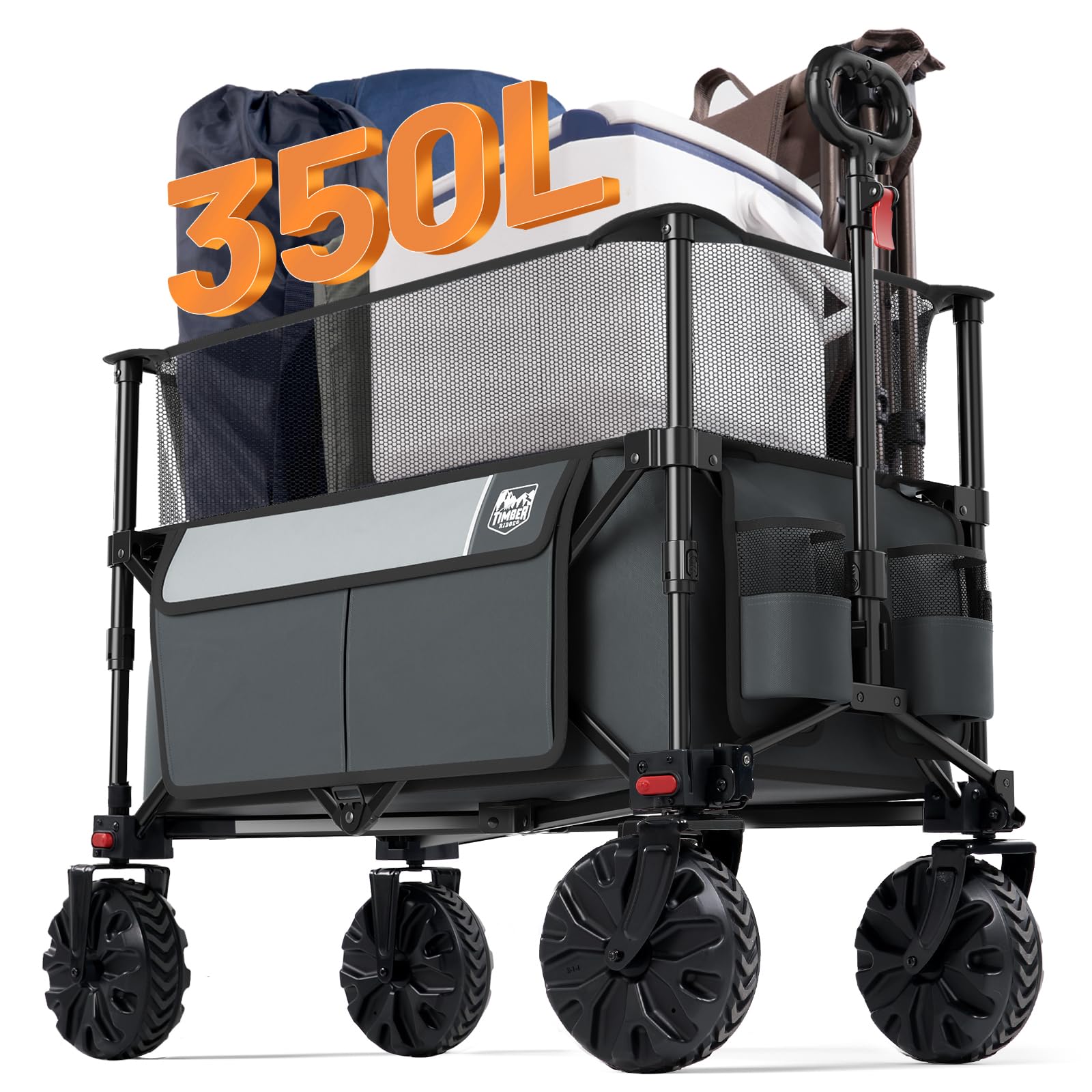 Collapsible Heavy Duty Outdoor Camping Wagon Cart