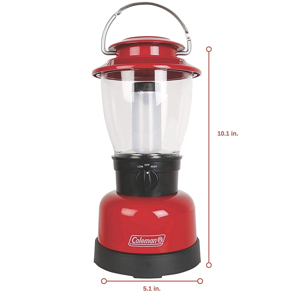 Battery Powered LED Camping Lantern with Carabiner Handle
