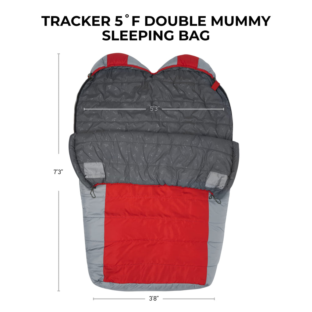 20°F 5°F Mummy Sleeping Bag for Camping