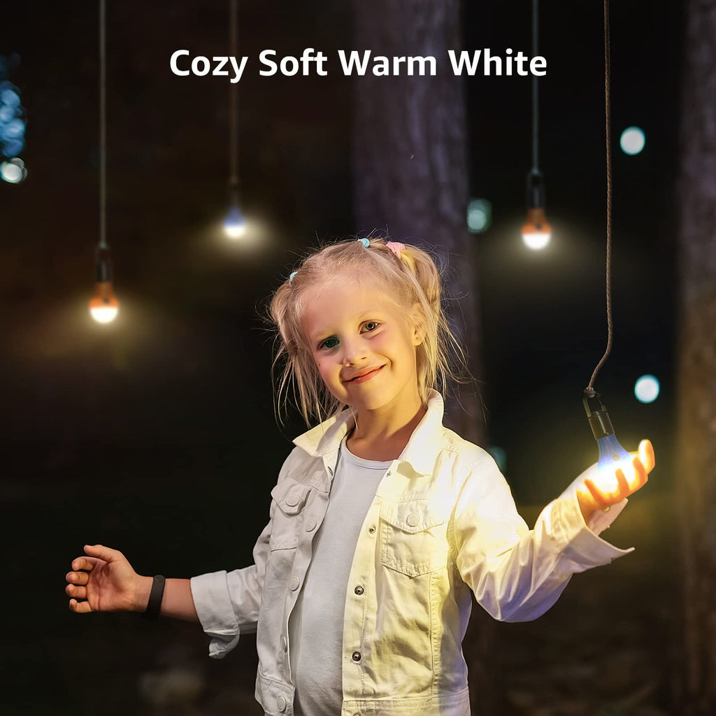 Portable LED Camping Lantern with Hanging Hook