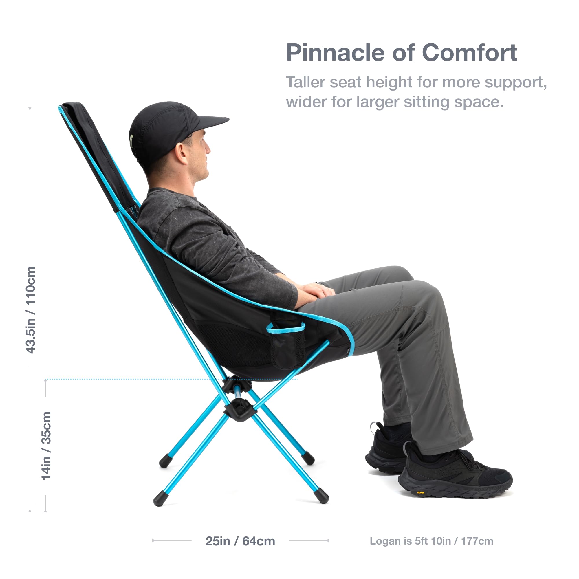 Helinox Savanna High-Back Collapsible Camp Chair