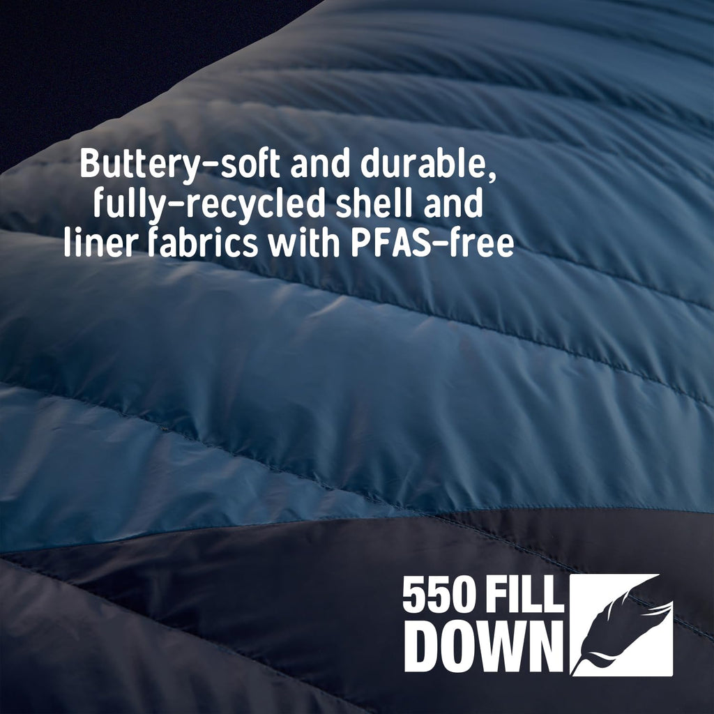 20°F Down Mummy Sleeping Bag for Camping