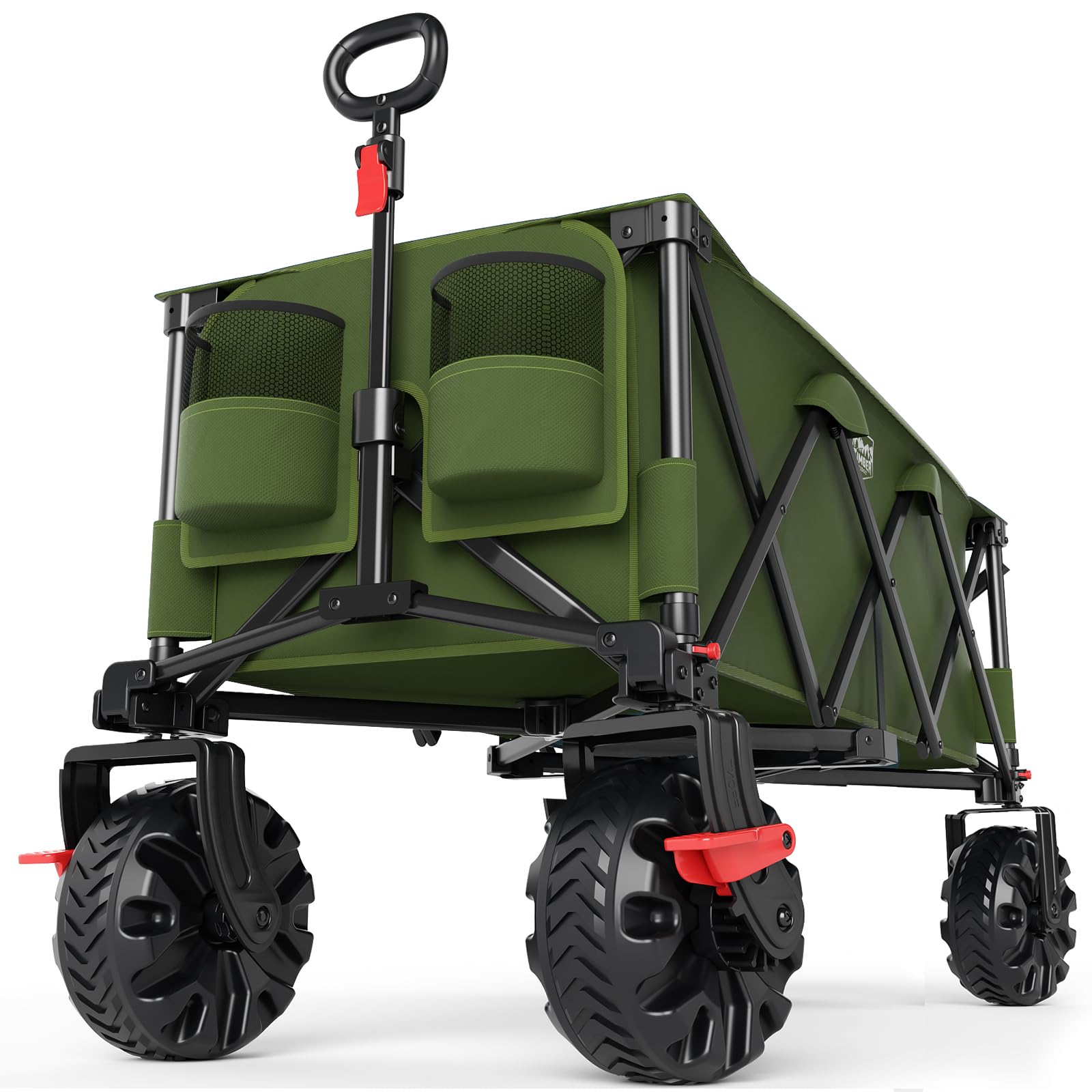 Collapsible Heavy Duty Outdoor Camping Wagon Cart