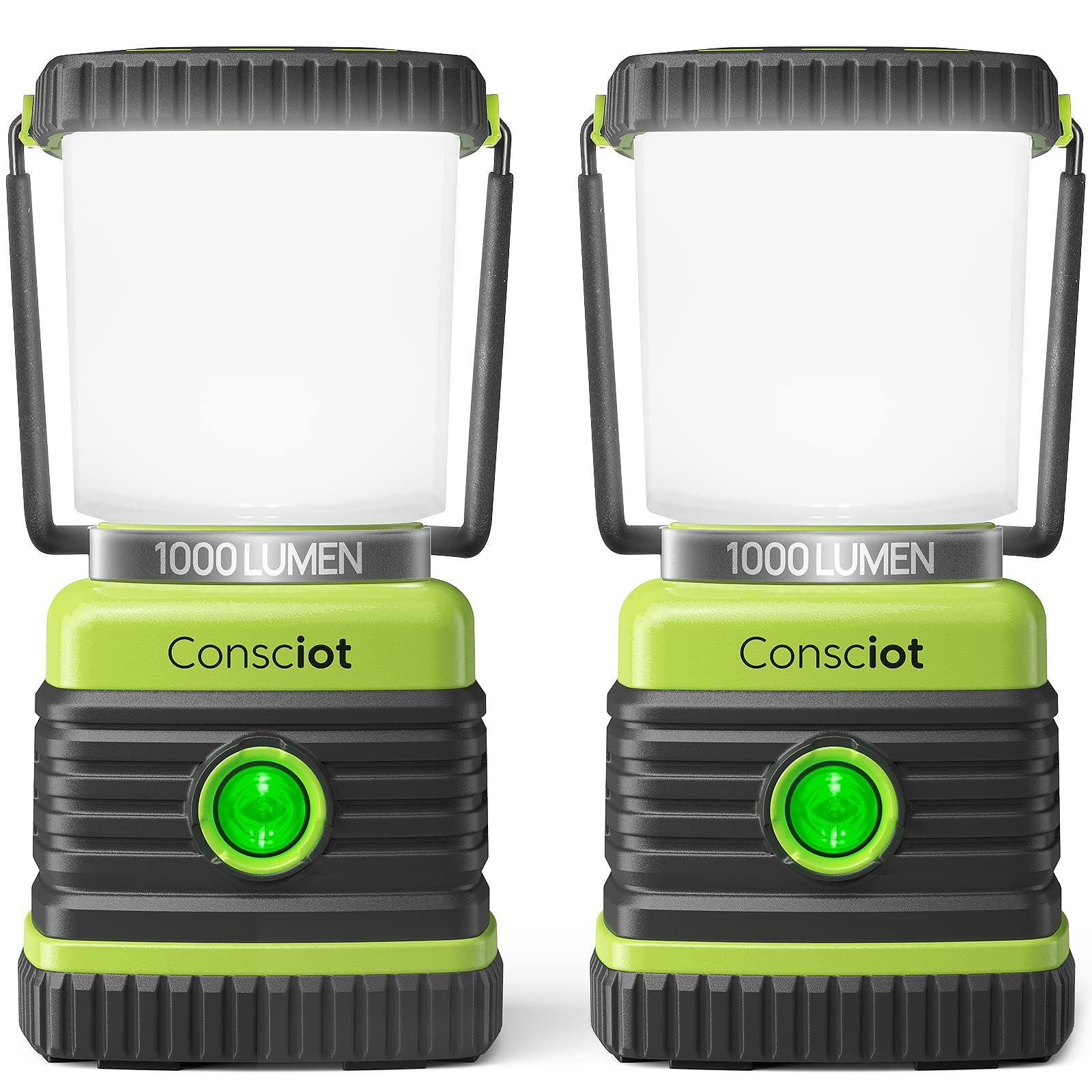 Battery Powered LED Camping Lantern 1000 Lumen