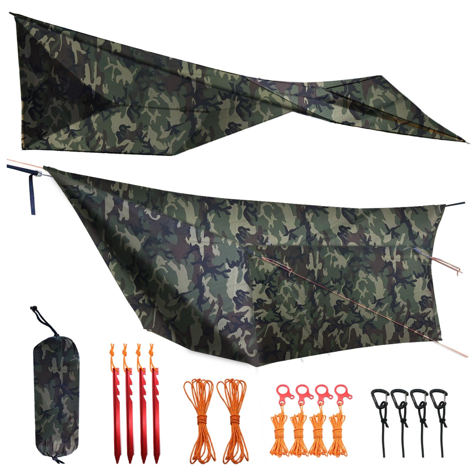 Ultralight Waterproof Hammock Camping Tarp Rain Fly