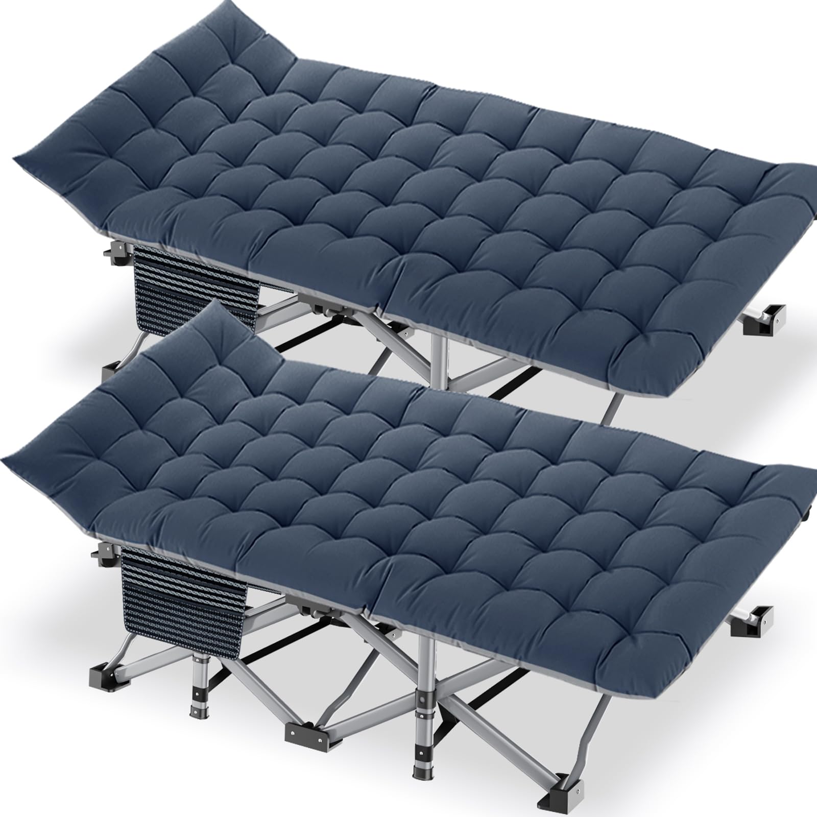 Portable Folding Camping Cot with Mattress