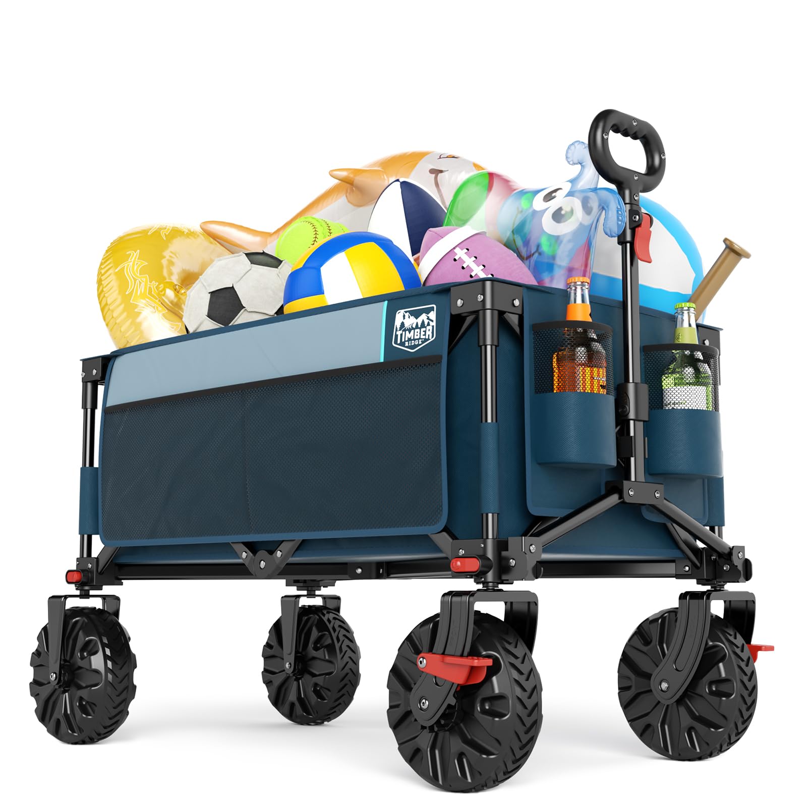 Collapsible Heavy Duty Outdoor Camping Wagon Cart