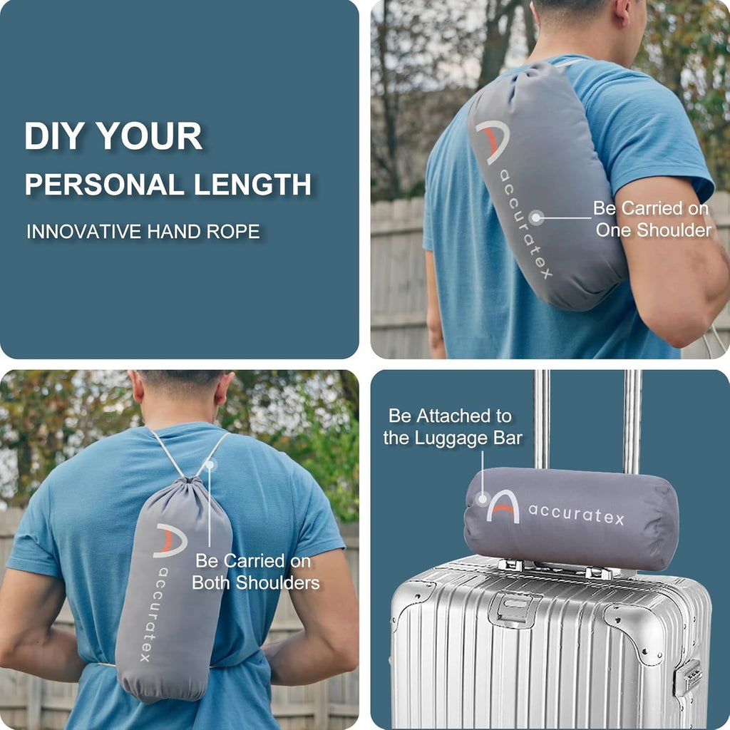 Cotton Cover Camping Pillow for Outdoor Use
