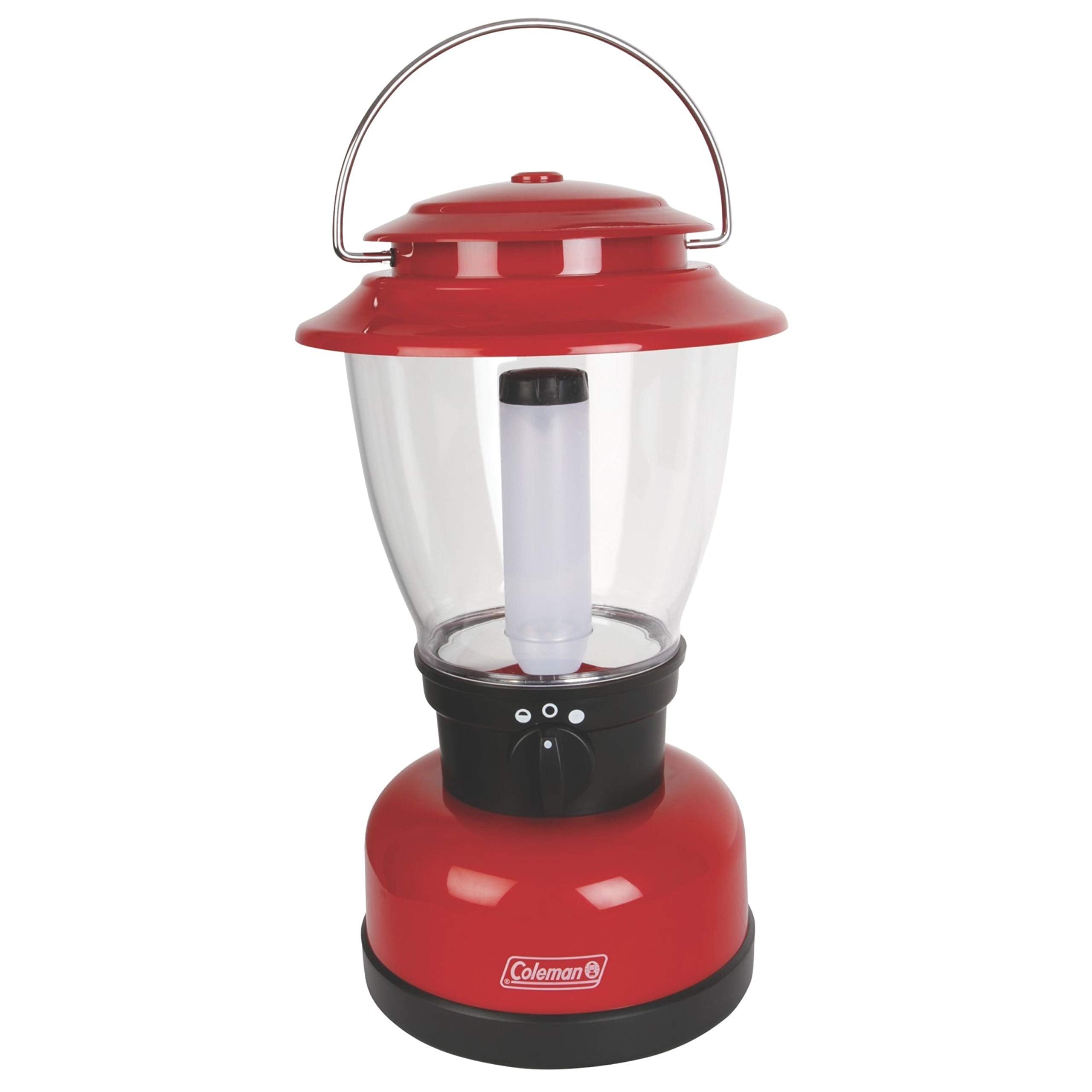 Battery Powered LED Camping Lantern with Carabiner Handle