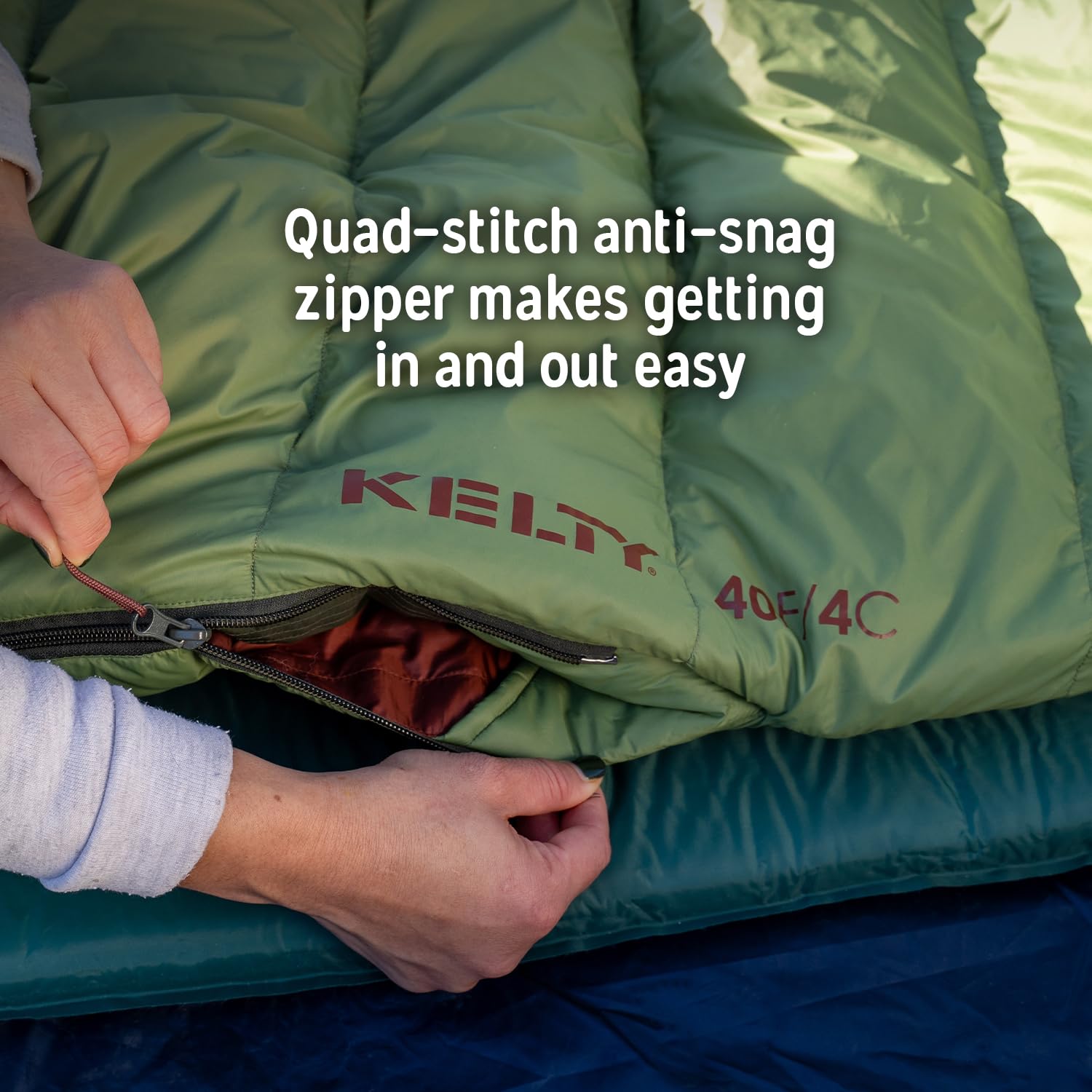 20°F Down Mummy Sleeping Bag for Camping