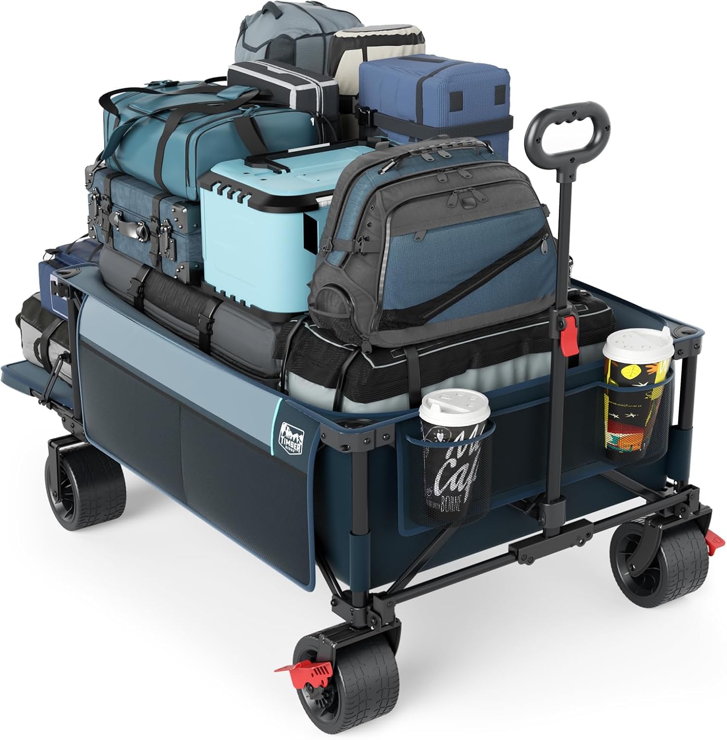 Collapsible Heavy Duty Outdoor Camping Wagon Cart