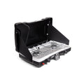 Portable 2 Burner Propane Camping Stove with Wind Guards