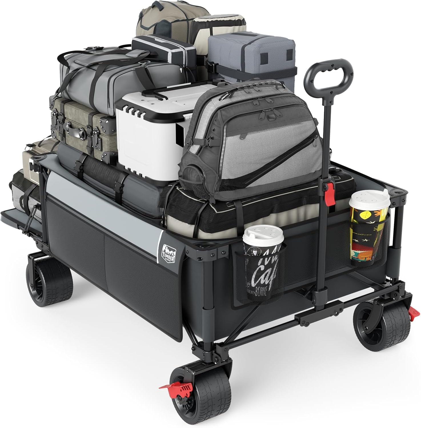 Collapsible Heavy Duty Outdoor Camping Wagon Cart