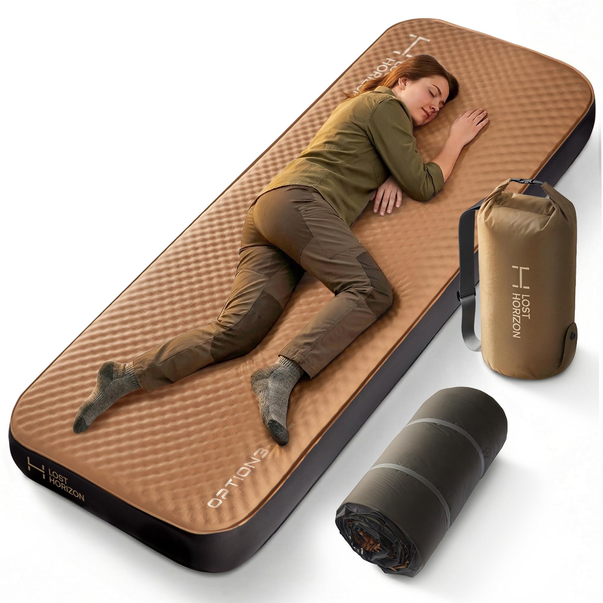 Self Inflating Camping Mattress Sleeping Pad