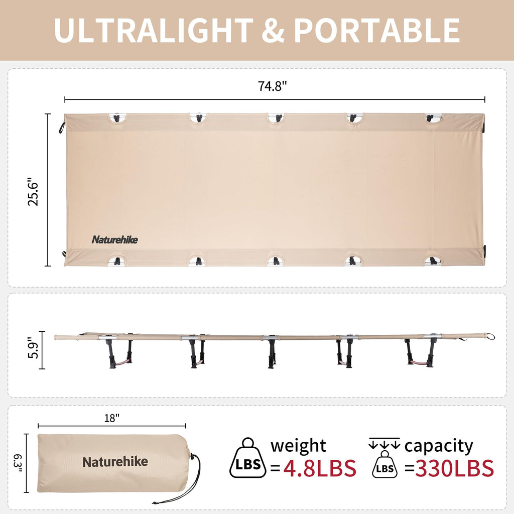 Naturehike GreenWild Camping Cot